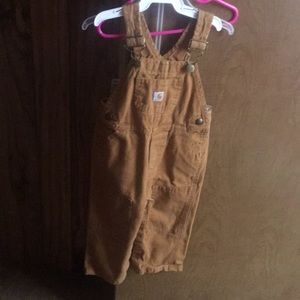 Baby boy carheart overalls